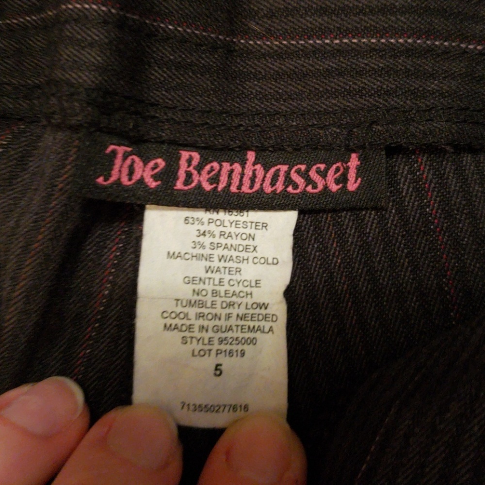Pinstripe crop dress pants - Picture 4 of 5